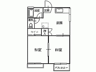 ハイネス藤の間取り