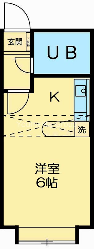 ベルピア辻堂第1-1の間取り