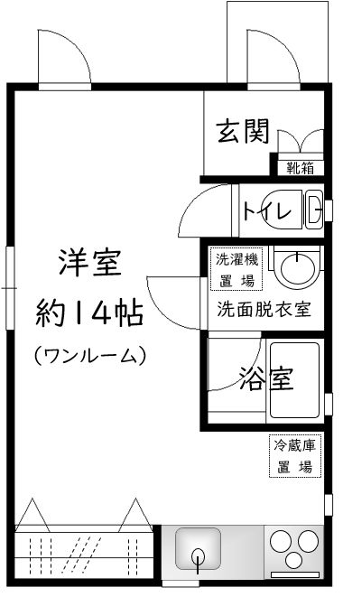 MAISON KATSUSHICHIの間取り