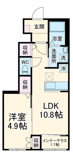 スプレンダーの間取り