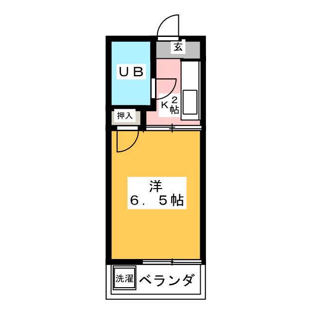 タウニー大幸の間取り