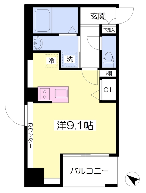 トルチェ元町山手_間取り_0