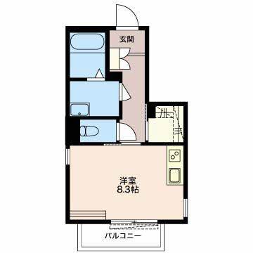 ロータス　イナバの間取り