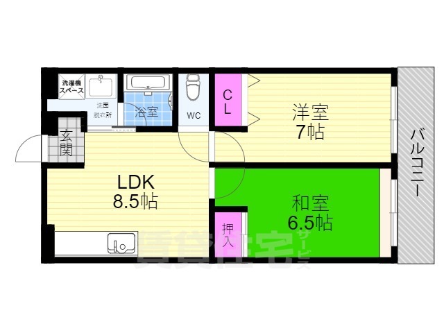 【カストルム本丸の間取り】