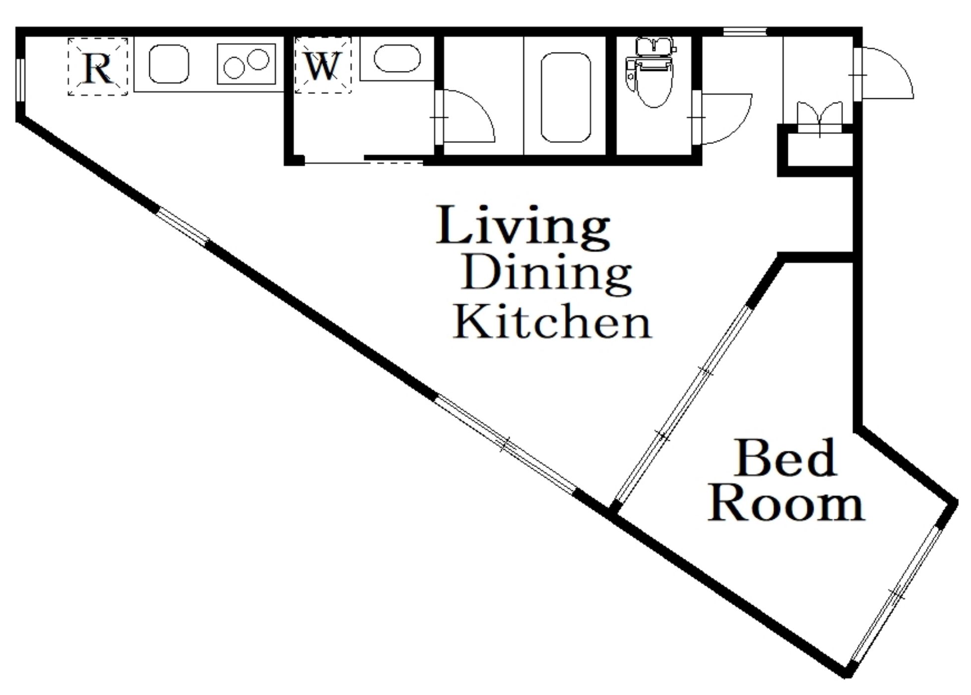 Decor Bloccoときわ台の間取り