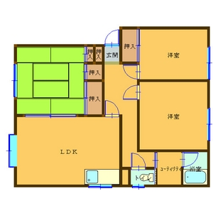 第二吉田マンションの間取り