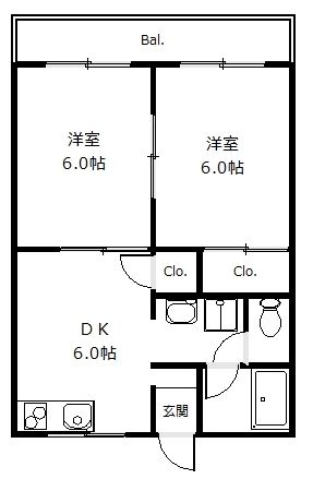 ハウスくらもとの間取り