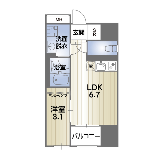 RISE　KUMAMOTO　EXEの間取り