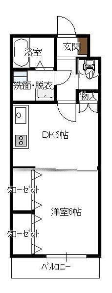 エムスタイル川原の間取り