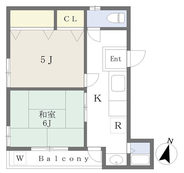 コーポコバリの間取り