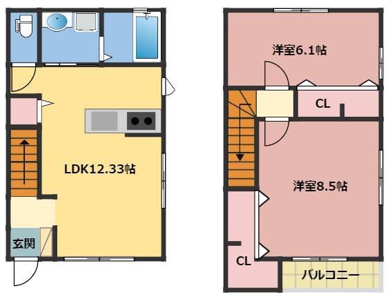 MARK(マーク)の間取り