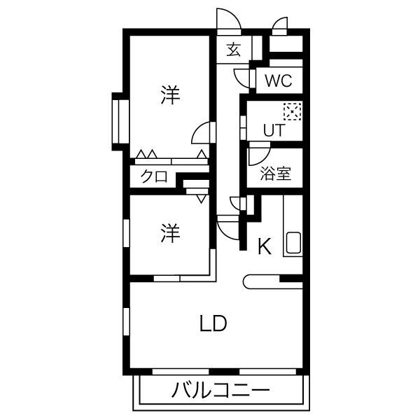 クリスタルスクエアの間取り