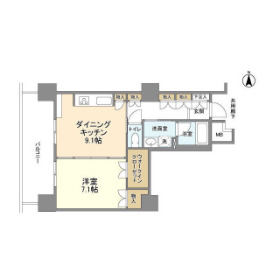 江東区豊洲のマンションの間取り