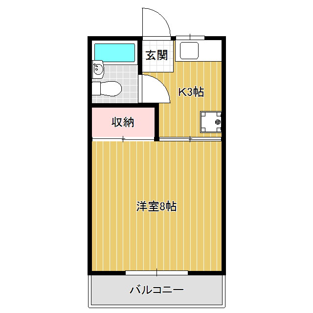 ナイスロードマンションの間取り