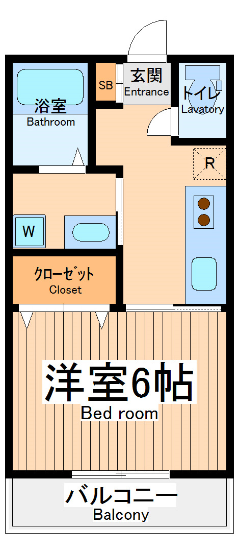 スマート スペース昭島の間取り