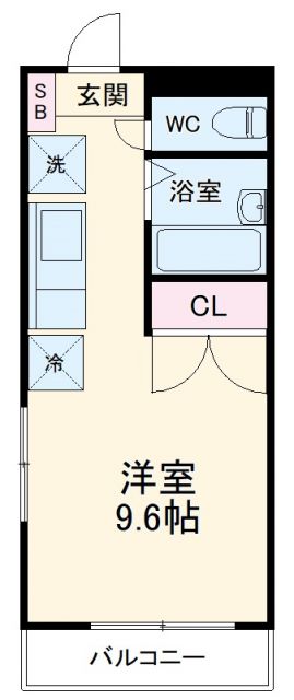 リアルジョイ薬円台５番館の間取り