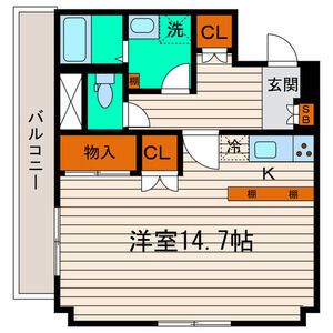 フォンテーヌ守口の間取り