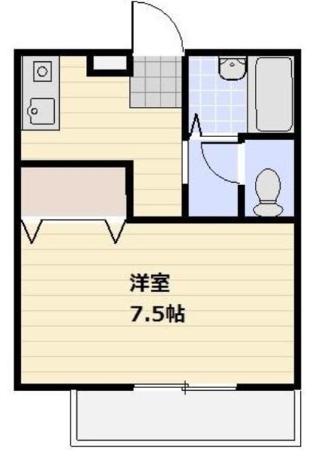 ソレジオ幸子の間取り