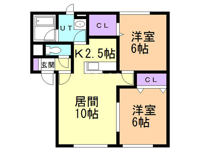 マルシェIIの間取り