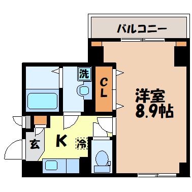 グリーンコート樺島の間取り