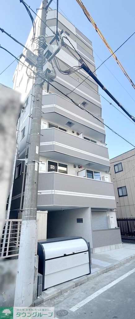 千葉市中央区院内のマンションの建物外観