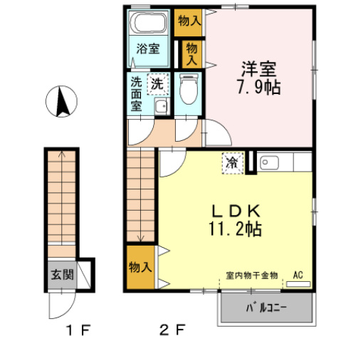 ＴＳ ＢＯＮＨＥＵＲの間取り