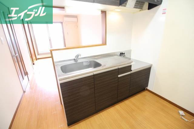 キッチン　ゆったりカウンターキッチン