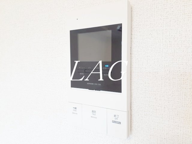 セキュリティ　モニター付きインターフォンです。