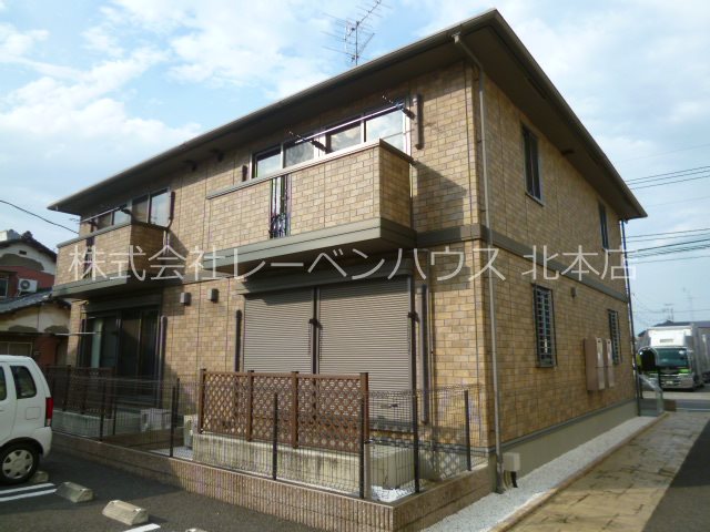 建物外観　レーベンハウス北本店へ　048-590-5757
