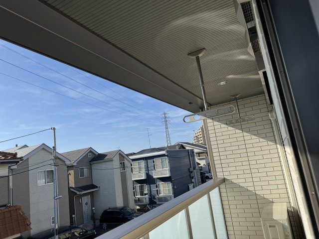 バルコニー　落ち着いた時間を過ごせるバルコニーです