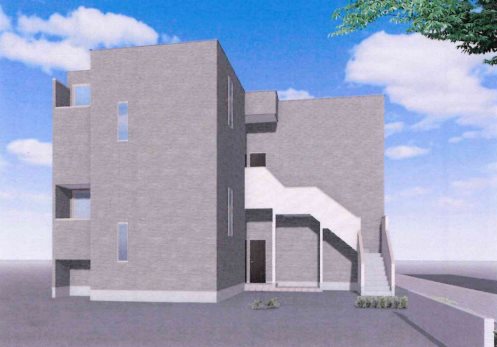 建物外観　完成予定図