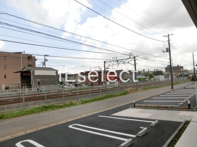 眺望　前面に建物がないので圧迫感ありませんね！