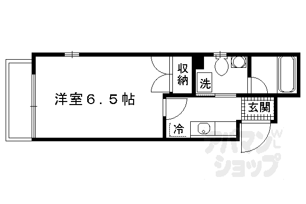 七条西大路メゾンの間取り写真
