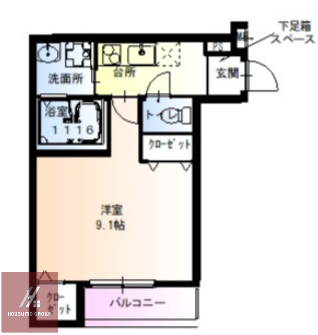 フジパレス大桐V番館の間取り写真