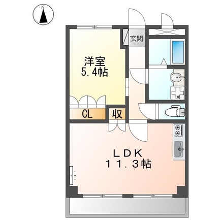 グランソーレの間取り