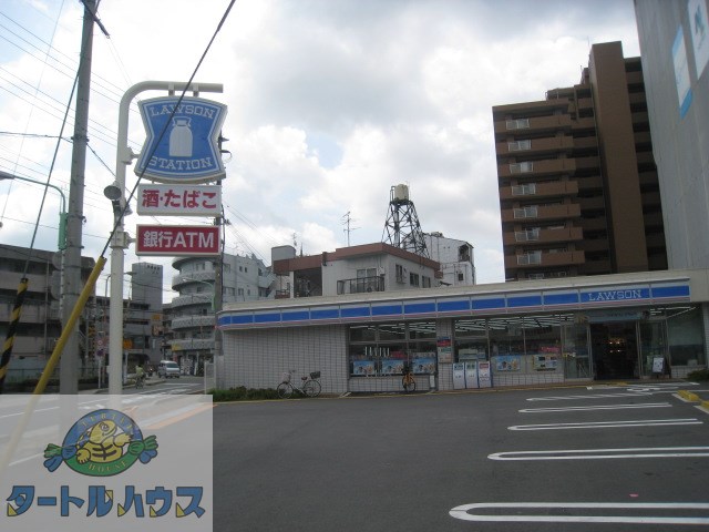 コンビニ　ローソンJR野崎駅北店（コンビニ）まで615m