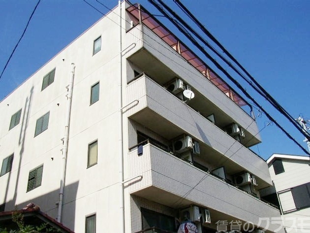 大阪市東淀川区柴島のマンションの建物外観