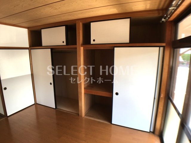 収納　収納のためのスペースです