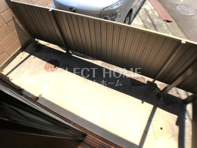 バルコニー　落ち着いた時間を過ごせるバルコニーです