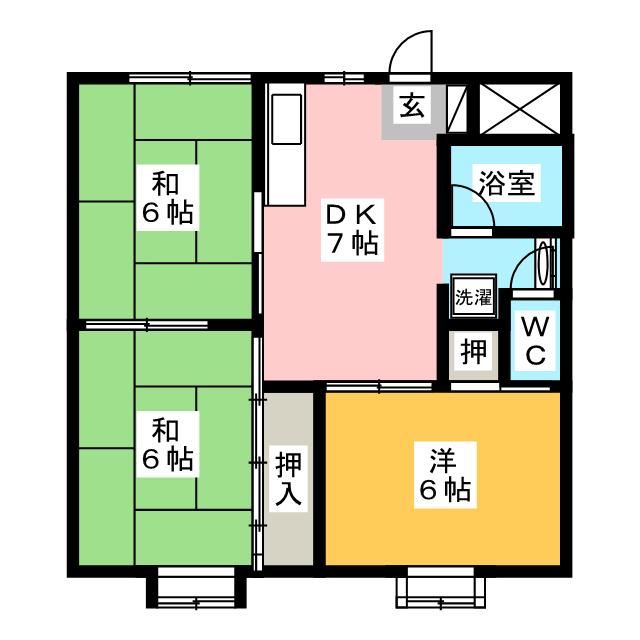 【八事中央ビルの間取り】