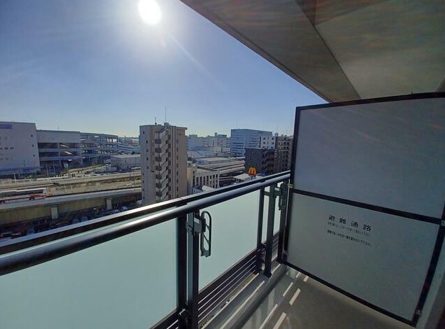 バルコニー　バルコニーの感じは