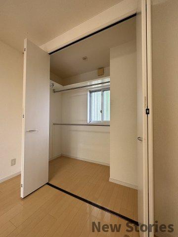 収納　たっぷりとした収納スペースです