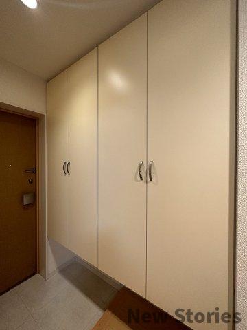 玄関　明るい玄関です