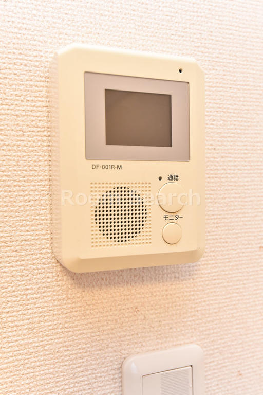 セキュリティ　モニター付きインターホン