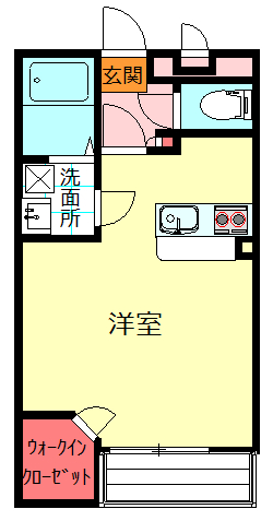 東松山市大字毛塚のマンションの間取り