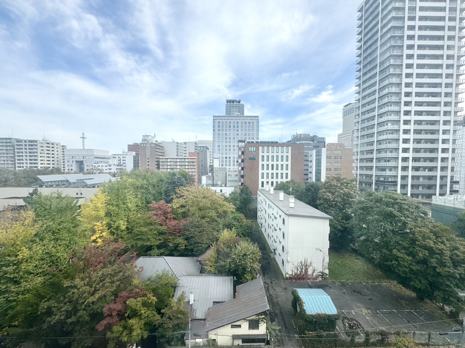 【札幌市北区北八条西のマンションの眺望】