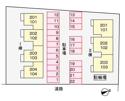 【ブロッサムIのエントランス】