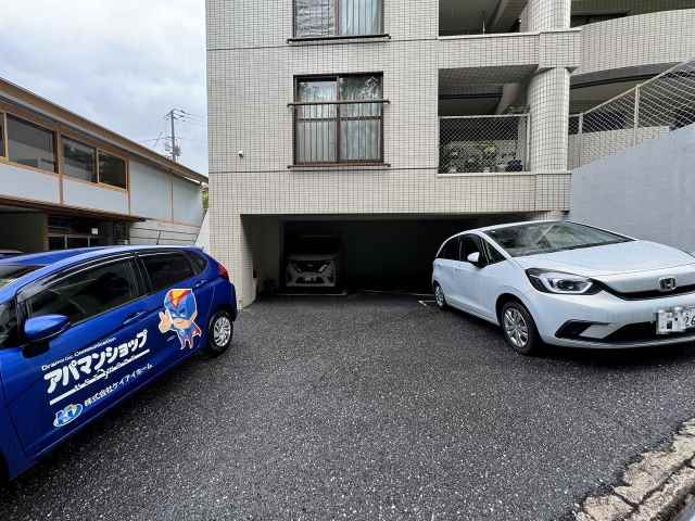 駐車場　眺望