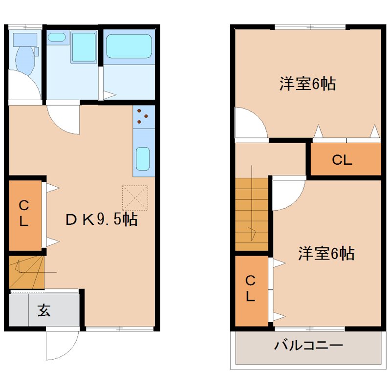 サンイースト一本松の間取り