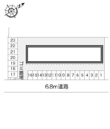 【岡崎市鴨田町のアパートのその他】